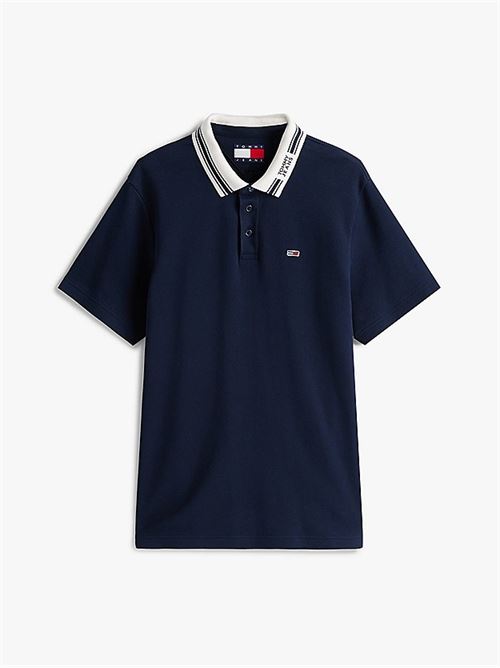 TJM TIPPED LOGO POLO TOMMY JEANS | DM0DM20225/C1G